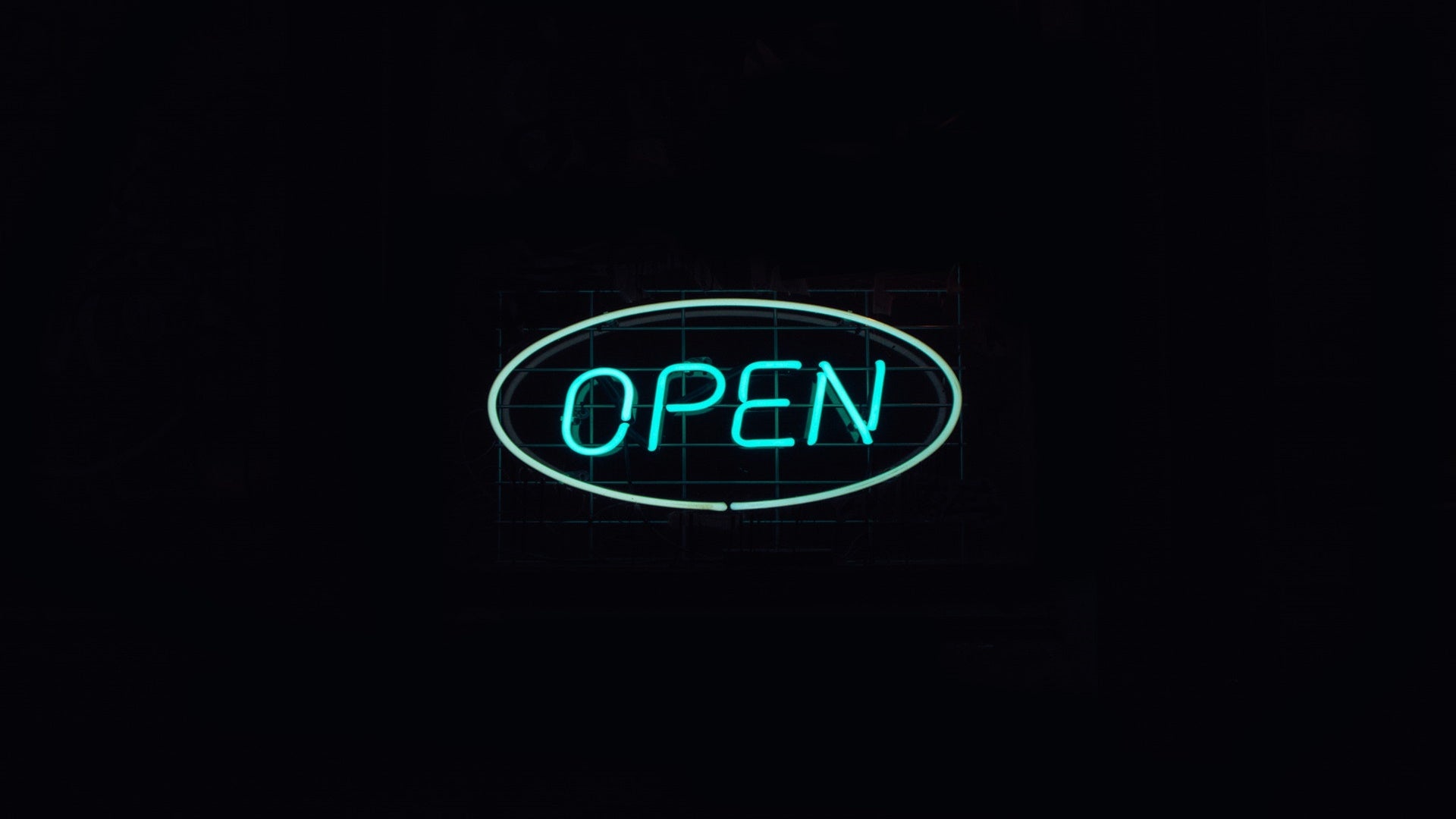 open sign, open banking